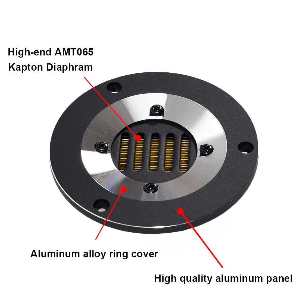 104mm HiFi Ribbon Tweeter Speaker 30W Isodynamic AMT Tweeter Air Motion Transformer Planar