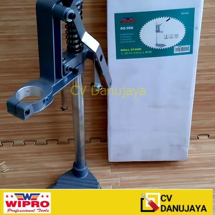 Dudukan Bor Drill Stand Alat Penyanggah Stang Bor Wipro Ds500