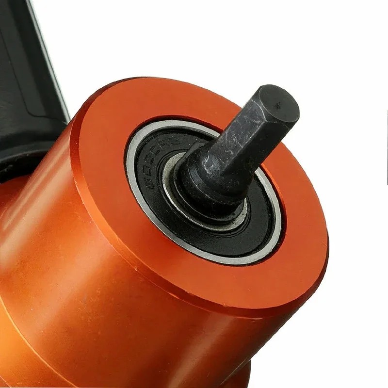 METAL CUTTING MACHINE DOUBLE HEAD SHEET NIBBLER SAW CUTTER TOOL DRILL ATTACHMENT CUTTING TOOL