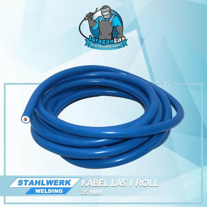 Kabel Las 35Mm Stahlwerk Full Tembaga