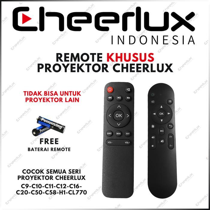 Terlaris Remote Proyektor Cheerlux Universal untuk semua Tipe Cheerlux Remote Projector Cheerlux