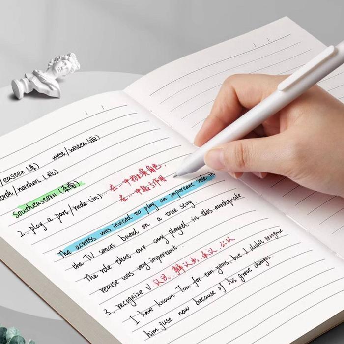 Buku Catatan A5 Super Tebal untuk Kuliah, Kertas Kotak & Bergaris - Notebook Mind Map & Catatan