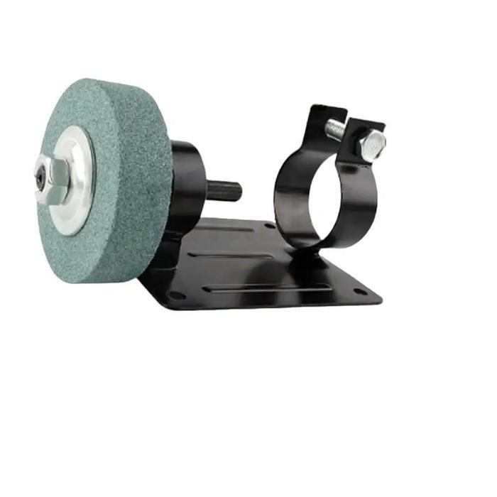 Alat Putar Dudukan Bor Poles Pengasah Gunting Parang Pisau Alat Asah