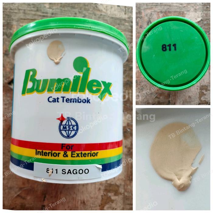BUMILEX 811 SAGOO CAT TEMBOK INTERIOR EKSTERIOR 1 KG