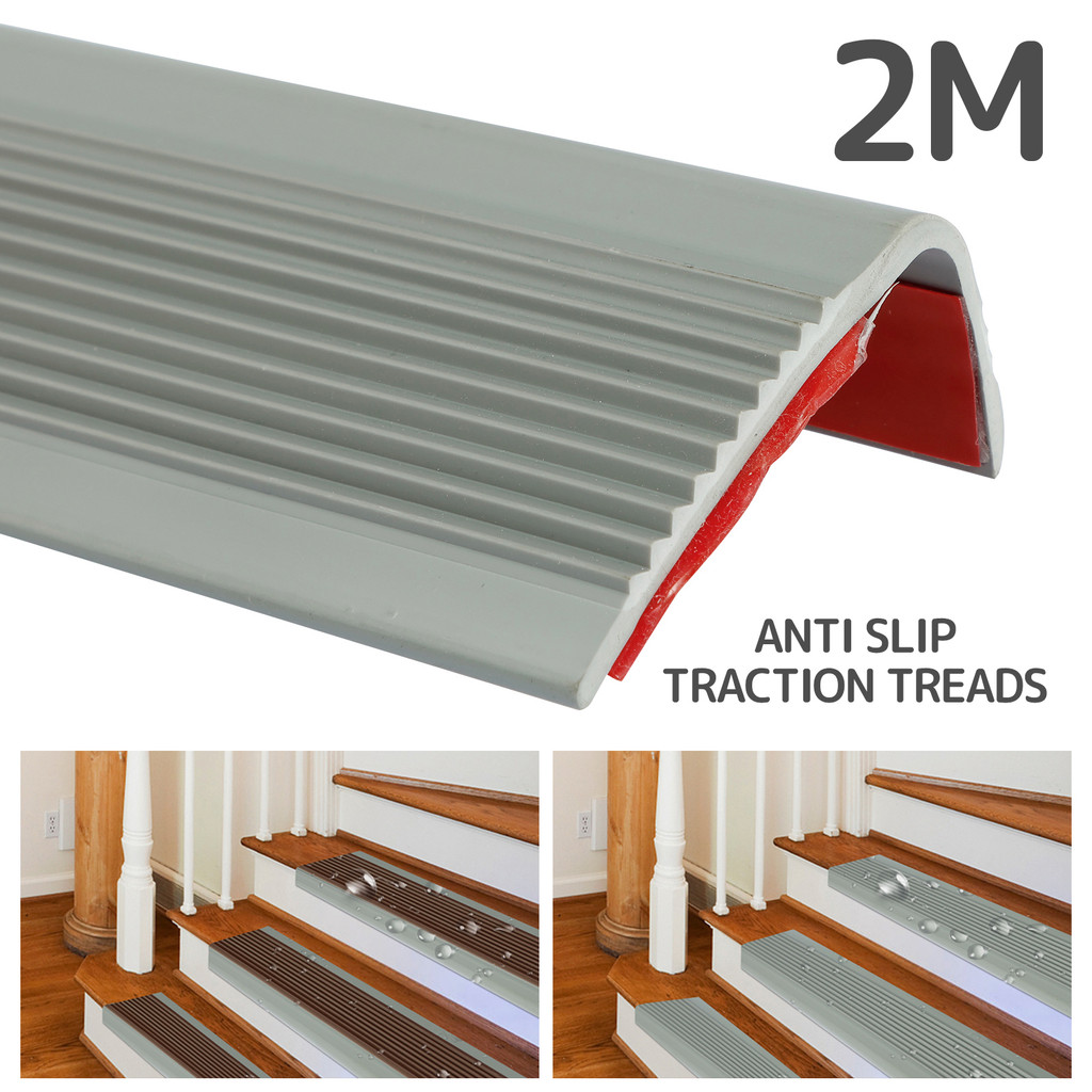 ANTI-SLIP STAIR EDGE TAPE SELF-ADHESIVE L-SHAPE STEP EDGE TRIM STRIP SAFETY FURNITURE CORNER EDGE