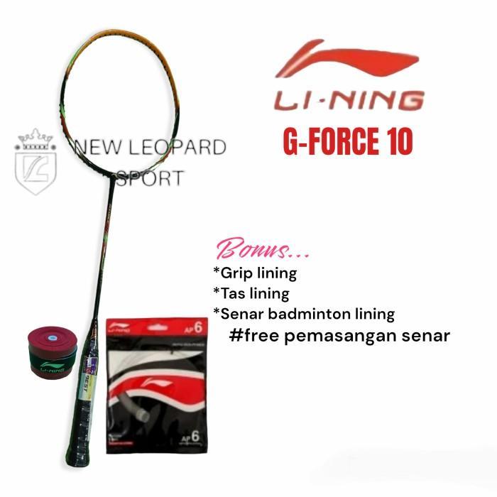 TerbaruBest Seller Raket Badminton Li-Ning G-Force 10