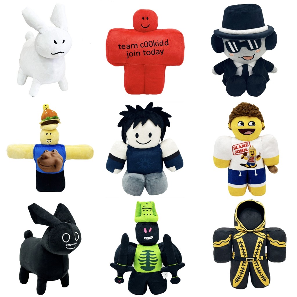 Forsaken Two Time Taph c00kidd 007n7 Shedletsky Plush Toys Game Plushies Stuffed Toys Kids Child