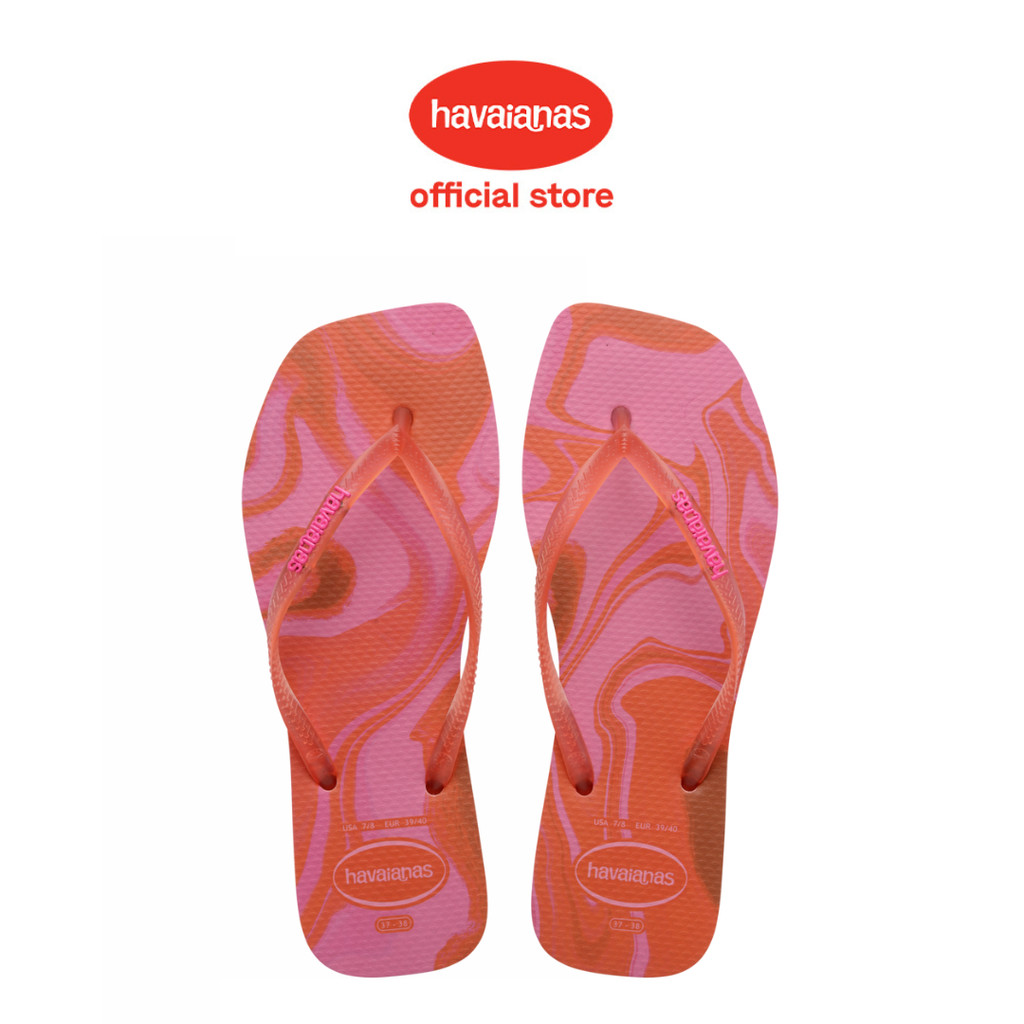 [ONLINE EXCLUSIVE] Havaianas 1106 Slim Square Jelly Blossom - Sandal Wanita