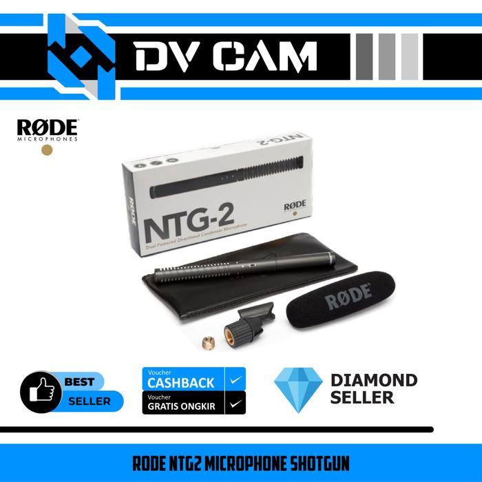 RODE NTG2 Microphone NTG 2 Mic Shotgun NTG-2