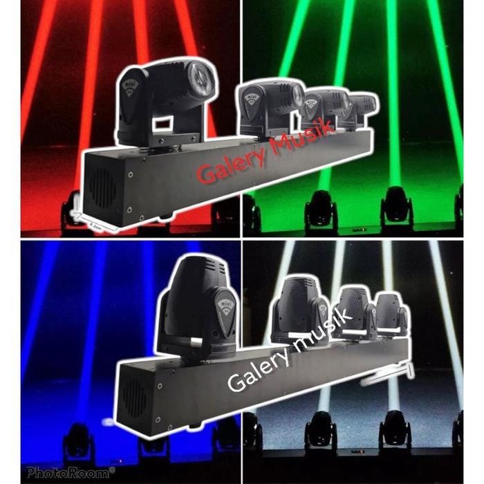1511856 Moving Head bar fullcolor Moving head Beam light sesuai video dan gambar harga 1 bar 4unit