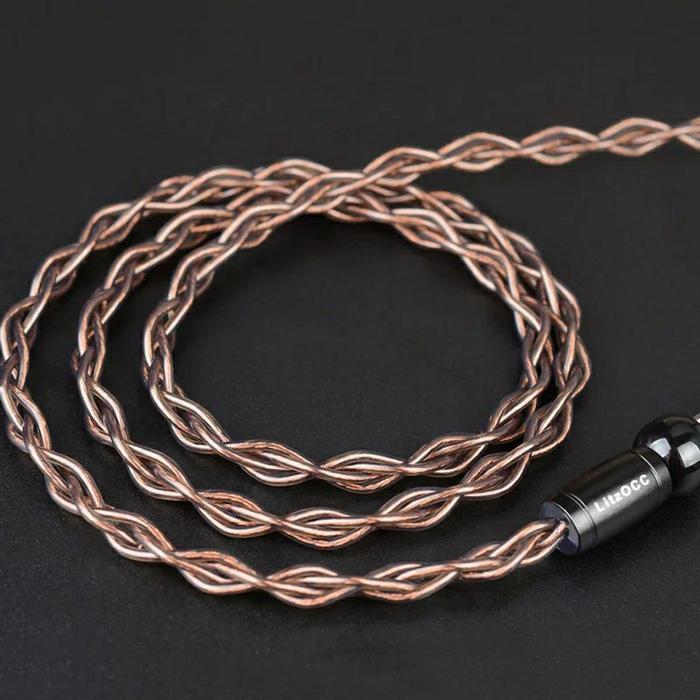 Nicehck Litzocc 4N Litz Occ Copper Earphone Upgrade Cable Hot R03326A