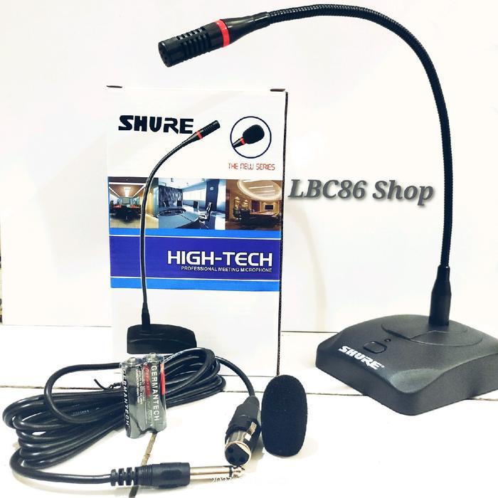 MIC PODIUM MEJA SHURE TM-18 MIKROFON MEJA PODIUM