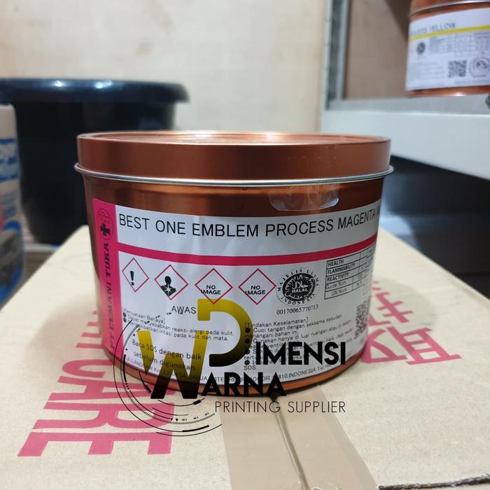 Tinta Offset Cemani Toka - Best One Emblem Process Magenta