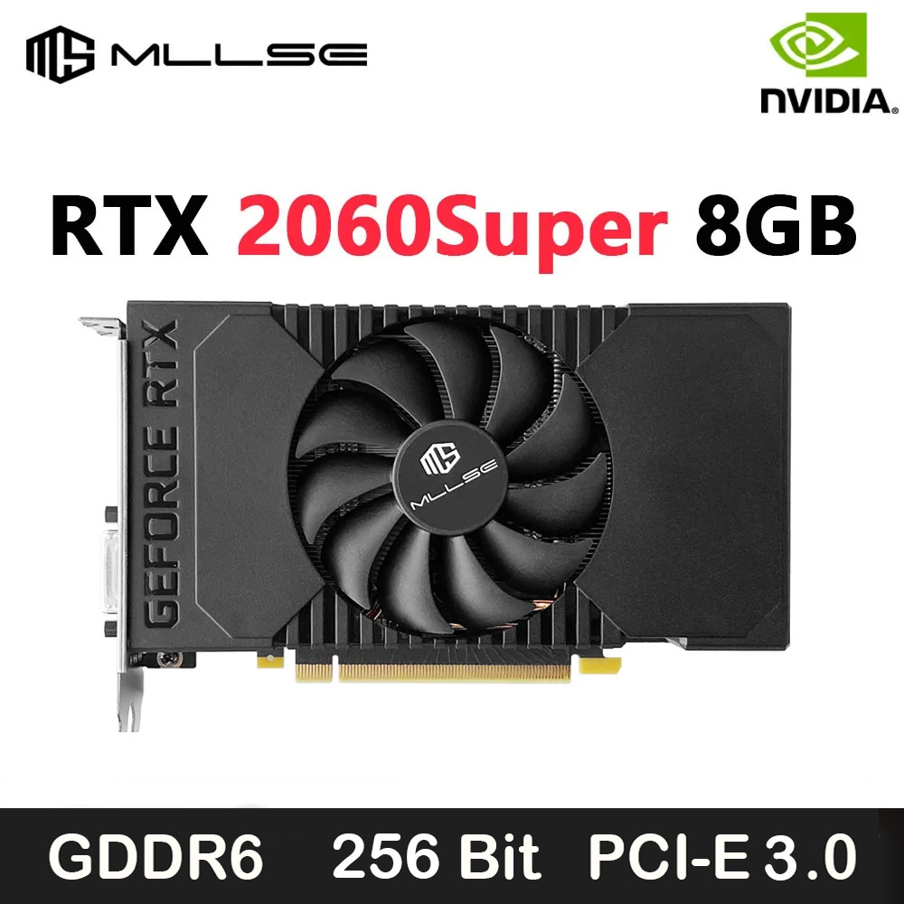 MLLSE NVIDIA RTX 2060 SUPER 8GB 2176SP Gaming Graphics card GDDR6 GPU 256bit rtx2060 Super 8g PC Des