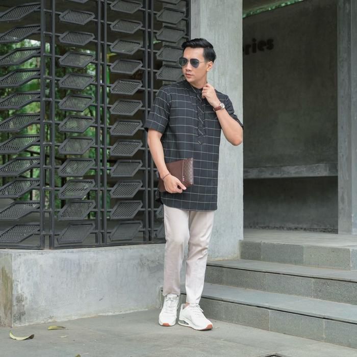Kurta Flanel - Baju Koko Flanel Ahsan