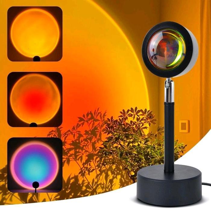 Lampu Sunset LED / Sunset Light LED Projector