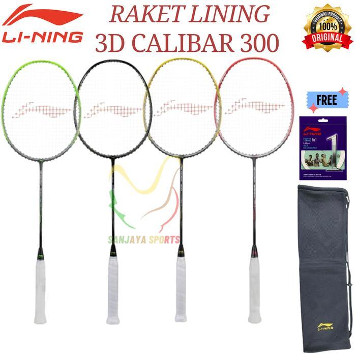 Raket Badminton Lining 3D Calibar 300 300 Boost 300 Combat