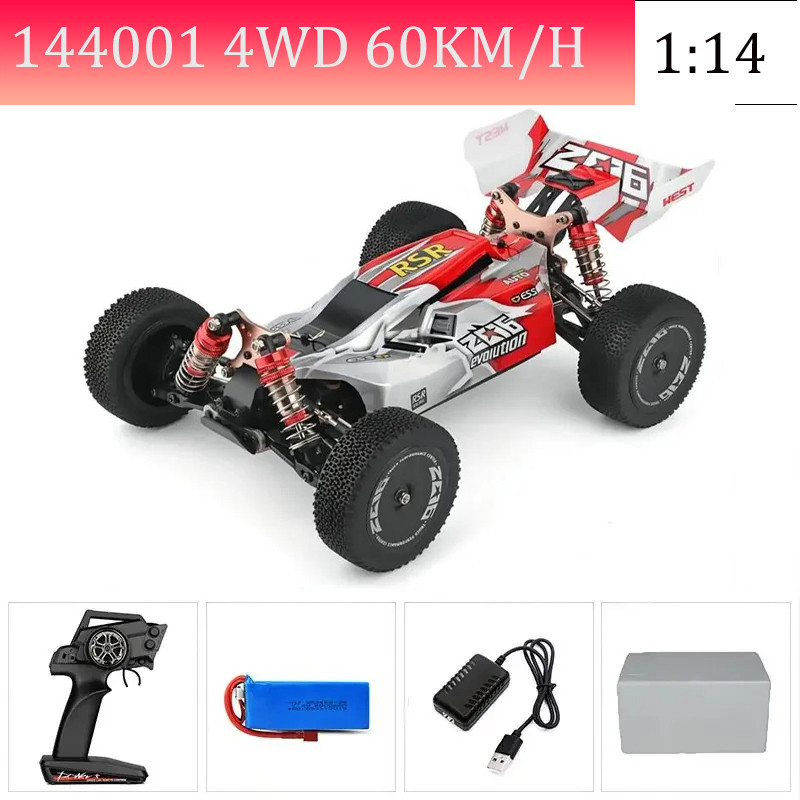 WLtoys 144001 144016 144010 1:14 RC Four-wheel Drive Off-road Brushless High-speed Drifting Remote