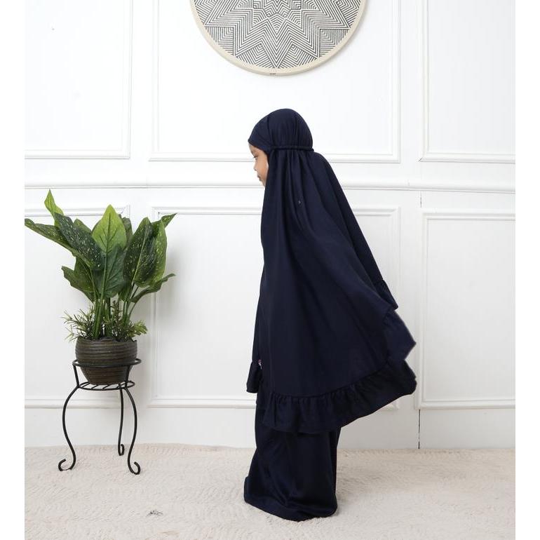 VULANA - MUKENA ANAK 3-12 TAHUN MATERIAL RAYON POLOS