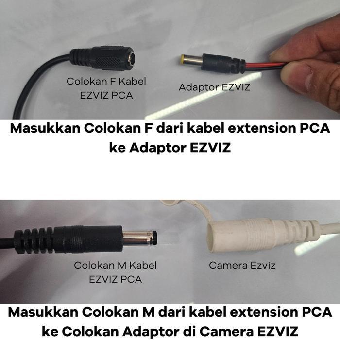 EZVIZ PCA-05 Extension Cable for EZVIZ Outdoor Camera - 5 Meter