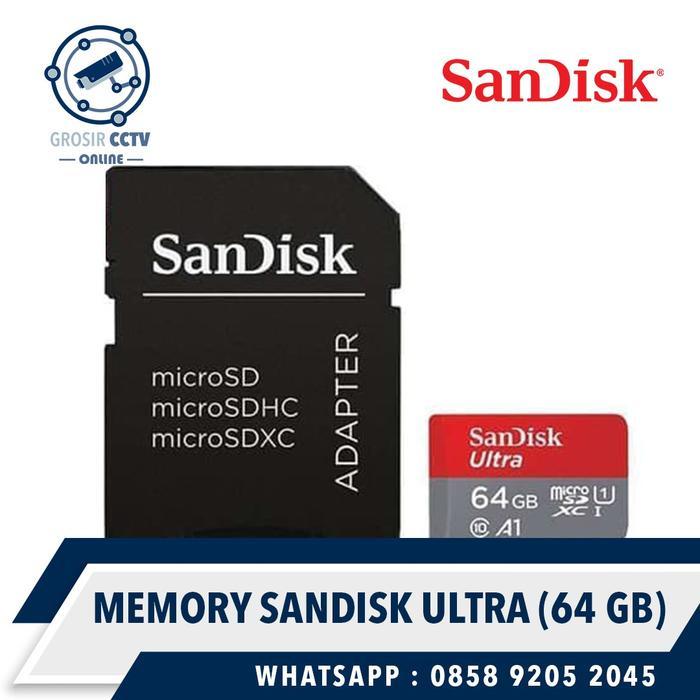 MEMORY SANDISK ULTRA 64GB / MEMORY CARD 64GB / MEMORY CARD SANDISK