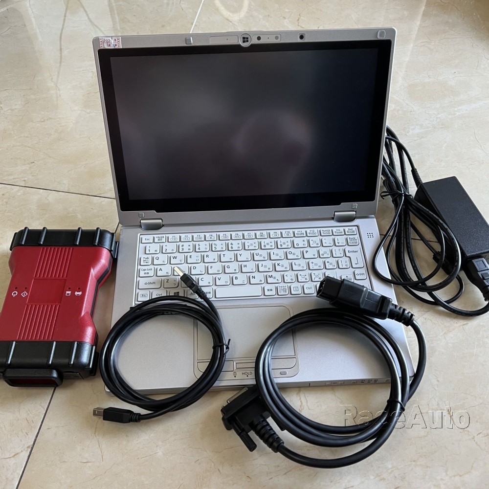 V128 for Fo/d VCM2 IDS Diagnostic Tool Multi-language with CF-AX2 8G laptop i5CPU SSD software insta