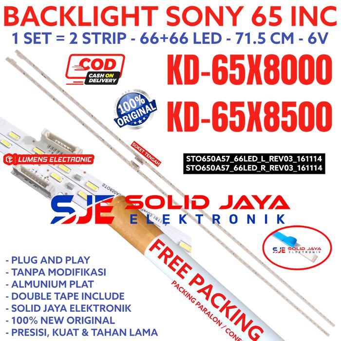 Backlight Tv Led Sony 65 In Kd 65X8000 65X8500 Kd65X8000 Kd65X8500 Kd-65X8000 Kd-65X8500 65X Lampu
