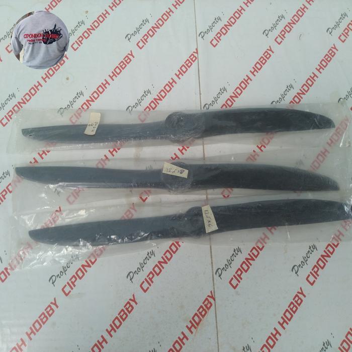 PROPELLER RC PLANE ENGINE 12,5X6 DAN 12,5X8 / PROPELLER PESAWAT RC.