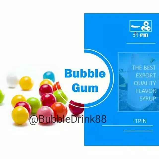 ITPIN SYRUP BUBBLE GUM 2.5KG BUBBLEGUM SYRUP PERMEN KARET SIRUP