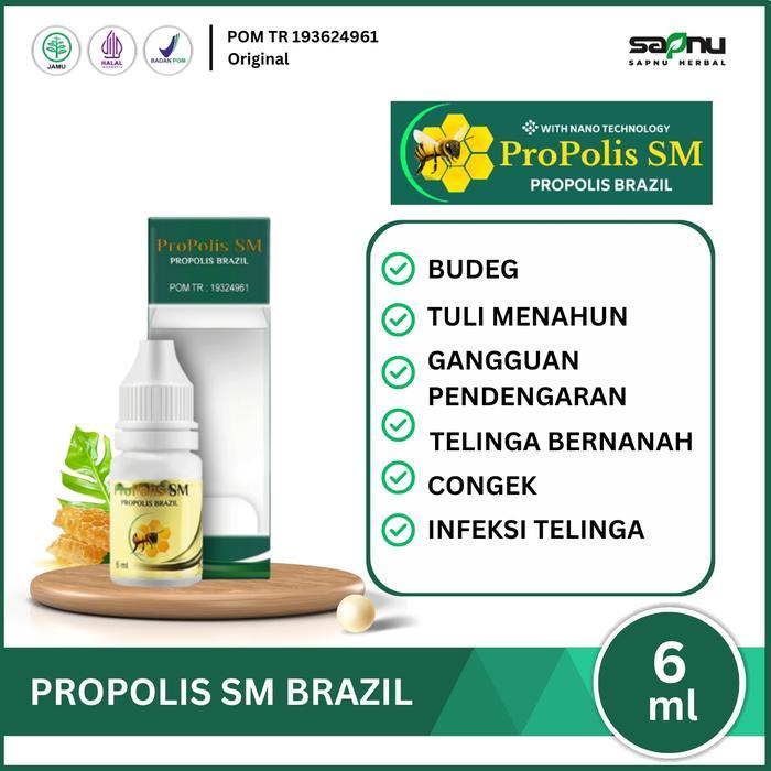 Propolis Sm Atasi Budeg Tuli Menahun Gangguan Pendengaran Telinga Bernanah Tetes Kotoran Kuping