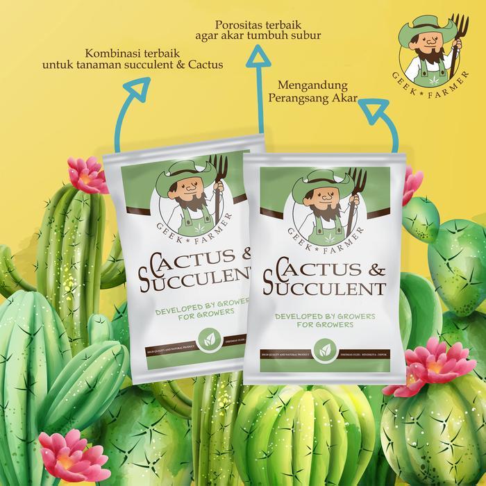 Geek Farmer - Media Tanam Kaktus dan Sukulen
