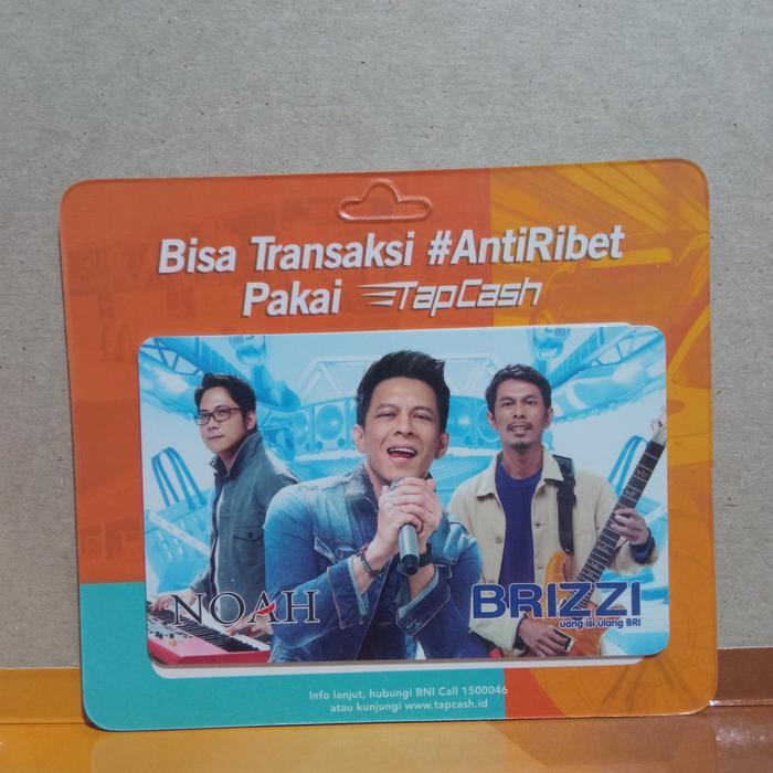Promo Brizzi Noah Original Kartu Kereta Kartu Parkir Jaklingko