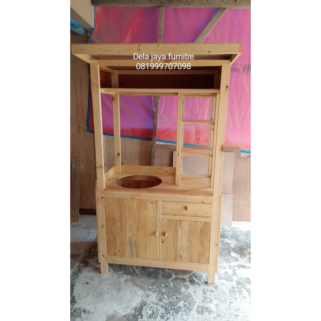 grobak bakso full jati belanda