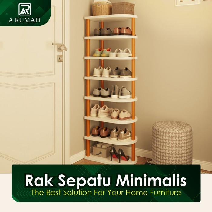 Rak sepatu / rak sepatu kayu / rak sepatu minimalis / Rak Sepatu Gantung Rak Sepatu Susun Tempat