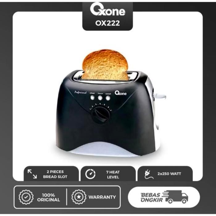 Promo Toaster Oxone/Pemanggang Roti Oxone Bread Toaster Oxone Ox-222