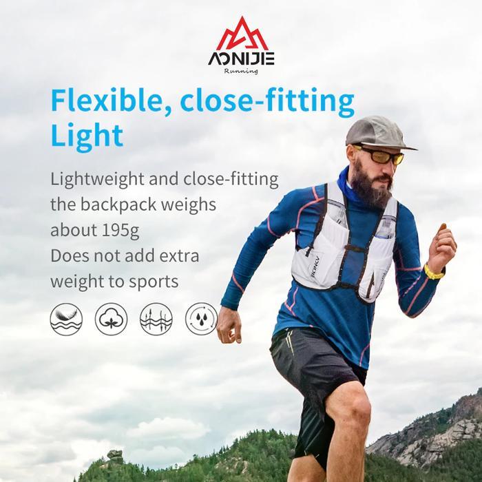 Eiger - Hydration Backpack Vest C9108S - 10L Trail Running - Black