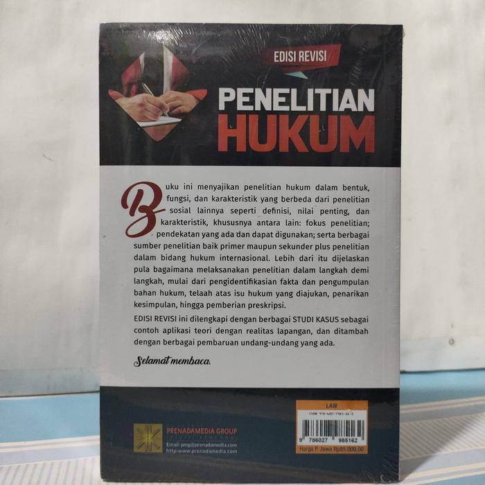 BUKU PENELITIAN HUKUM PETER MAHMUD MARZUKI #ORIGINAL#