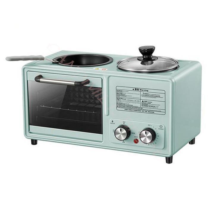 Multifunctional Electric Oven Household Breakfast Machine Bread Pizza Breakfast Machine Toaster Fryi