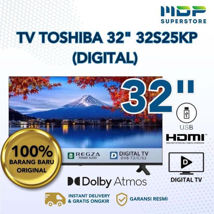 TV TOSHIBA 32" S25KP - DIGITAL TV TOSHIBA