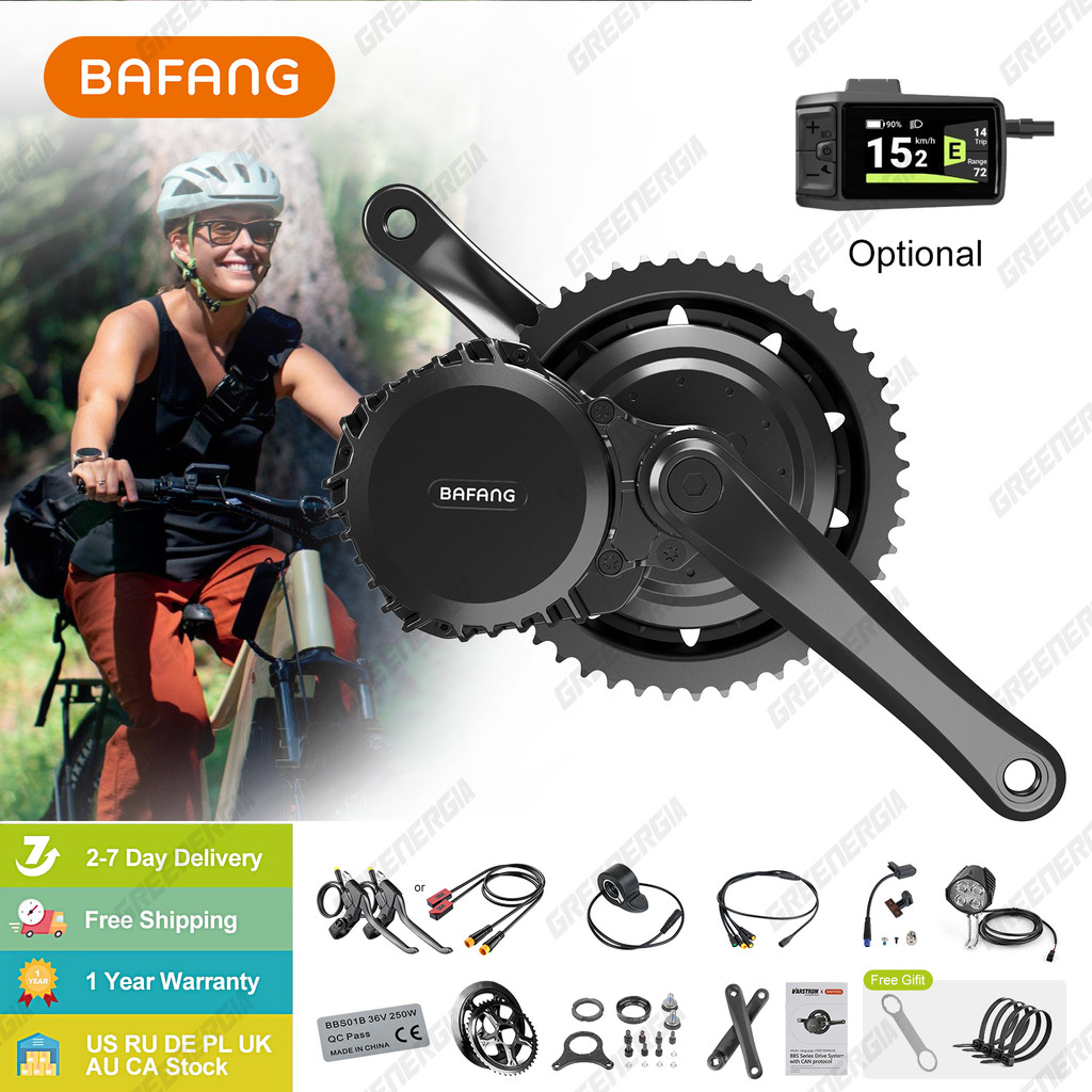 Bafang 48V 52V 1000W CAN Motor BBSHD Ebike Conversion Kit Electric Bicycle Mid Drive Engine BBS03