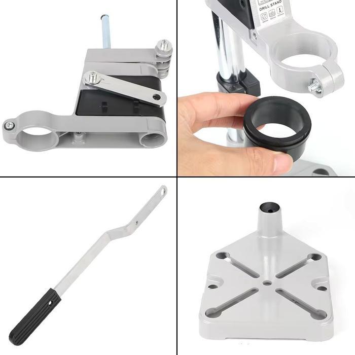 Stand Drill Dudukan Mesin Bor Tangan Menjadi Bor Duduk Drill Stand Alumunium Drill Stand BorListrik