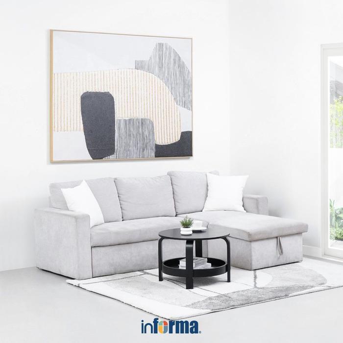 INFORMA MINIATO SOFA BED FABRIC - ABU-ABU