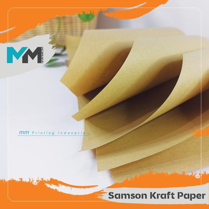 Kertas Samson/Samson Kraft 80gram/Samson kraft paper/Kertas alas cuci
