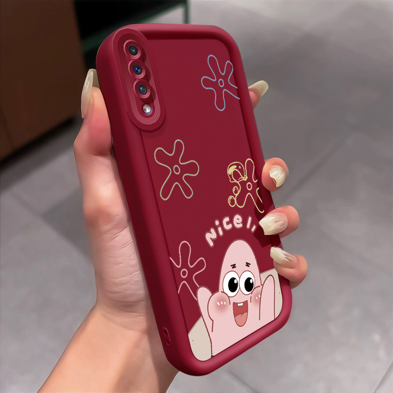 Casing Hp untuk Samsung Galaxy A50 A50s A30s Case Patrick Bintang lembut Kasing silikon anti drop Ce