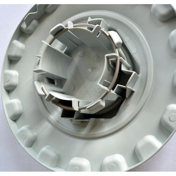 Original BMW E30 E34 E36 Hub Caps Dop Roda BBS Classic Style 5 Silver