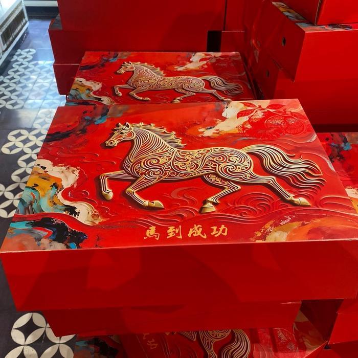 Jeruk koper dekopon papagan manis tampa biji - hampers imlek dekopon koper premium gift box