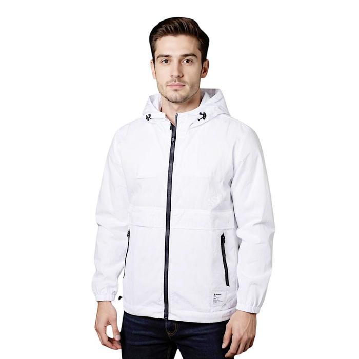 Jaket Cagoule Running Nylon Crinkle Lightweight