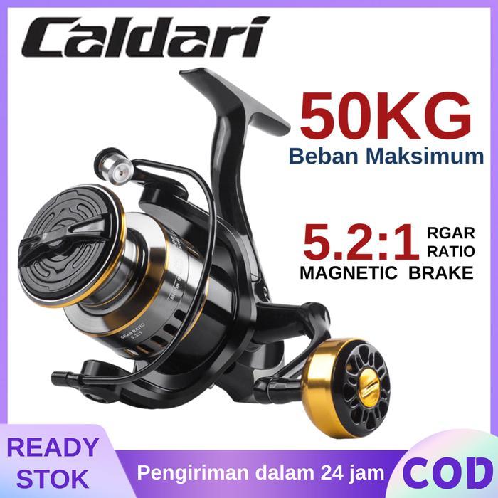 Reel Pancing 50Kg He1000 - 7000 Fishing Reel Spinning Reel Murah Kuat Metal Pancing Rod Mesin