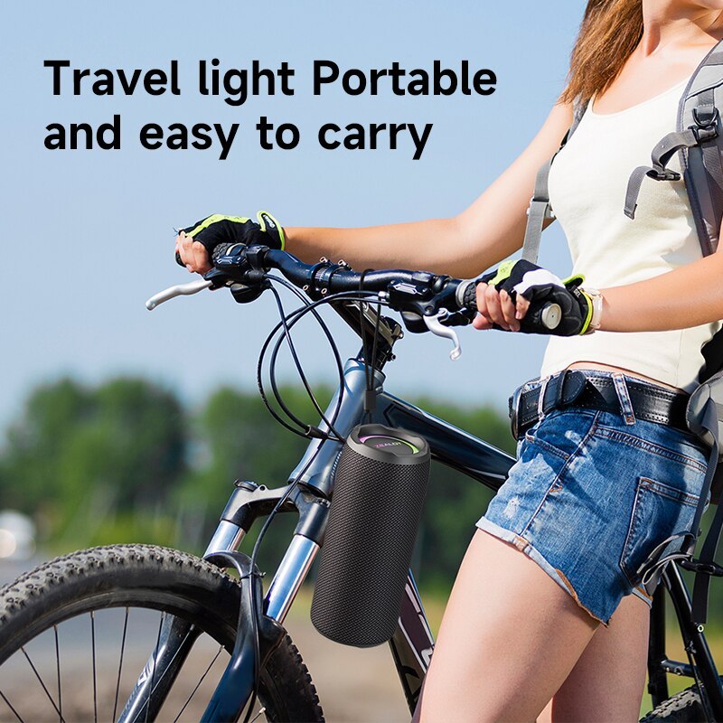 ZEALOT-S49PRO Portable Bluetooth Speaker 20W IPX6 Waterproof Powerful Sound Box Bass Boost Dual