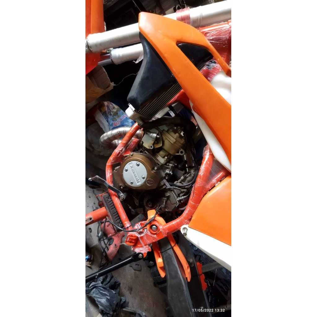 Rangka KTM2007-2022 PNP mesin ninja,tiger,megapro,klx,vixion,scorpio dan CB150R